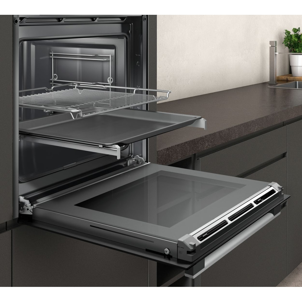 Neff B2ACH7HN0 N50 CircoTherm Pyrolytic Single Oven STAINLESS STEEL