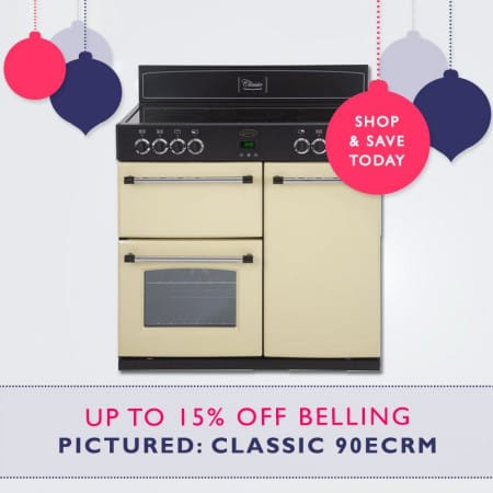 UP TO 15% OFF Belling Range Cookers | FREE Christmas Delivery | Appliance City