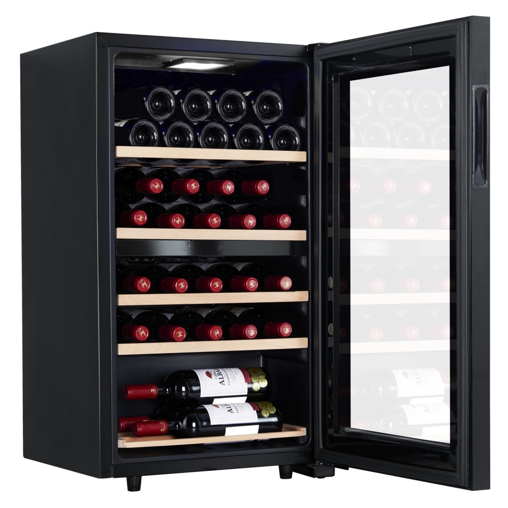 La Sommeliere SLS32DZBLACK 48cm Freestanding Dual Zone Wine Cooler ...