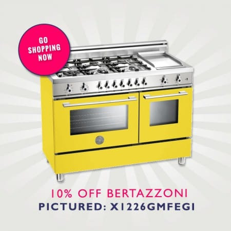 10% off Bertazzoni Range Cookers | Appliance City