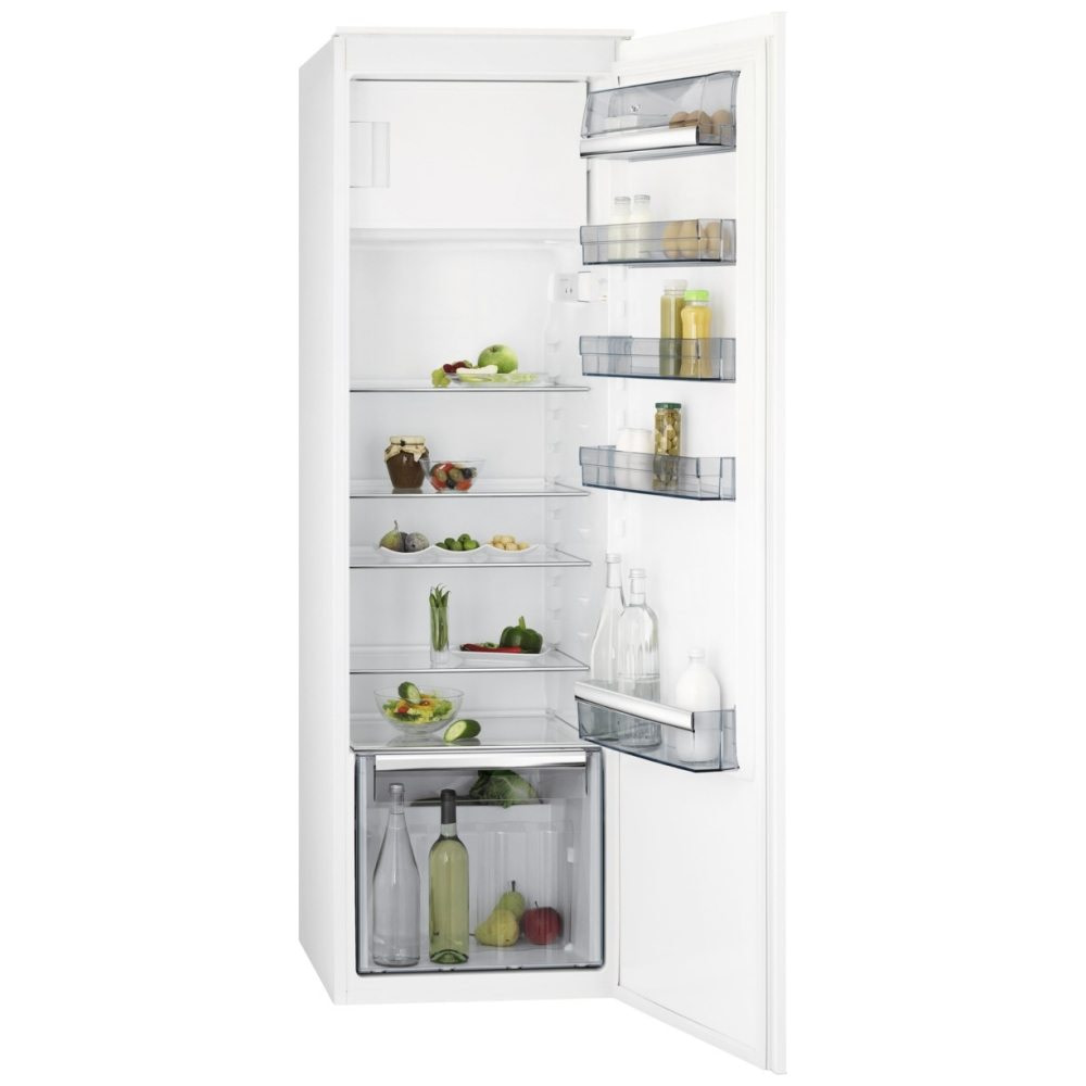 aeg tall integrated fridge