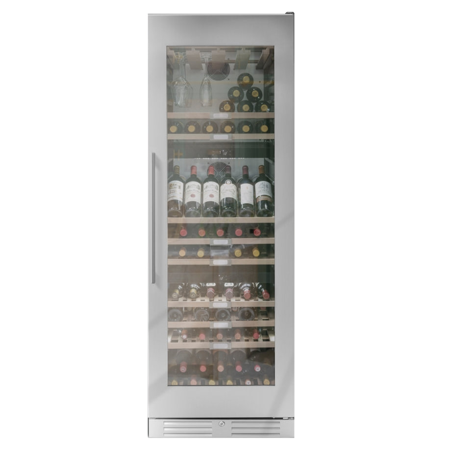 Caple WF1552 60cm Freestanding Triple Zone Wine Cooler STAINLESS