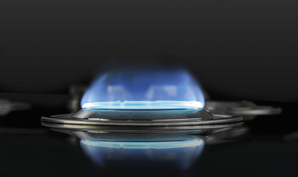 blue flame is better for saving energy