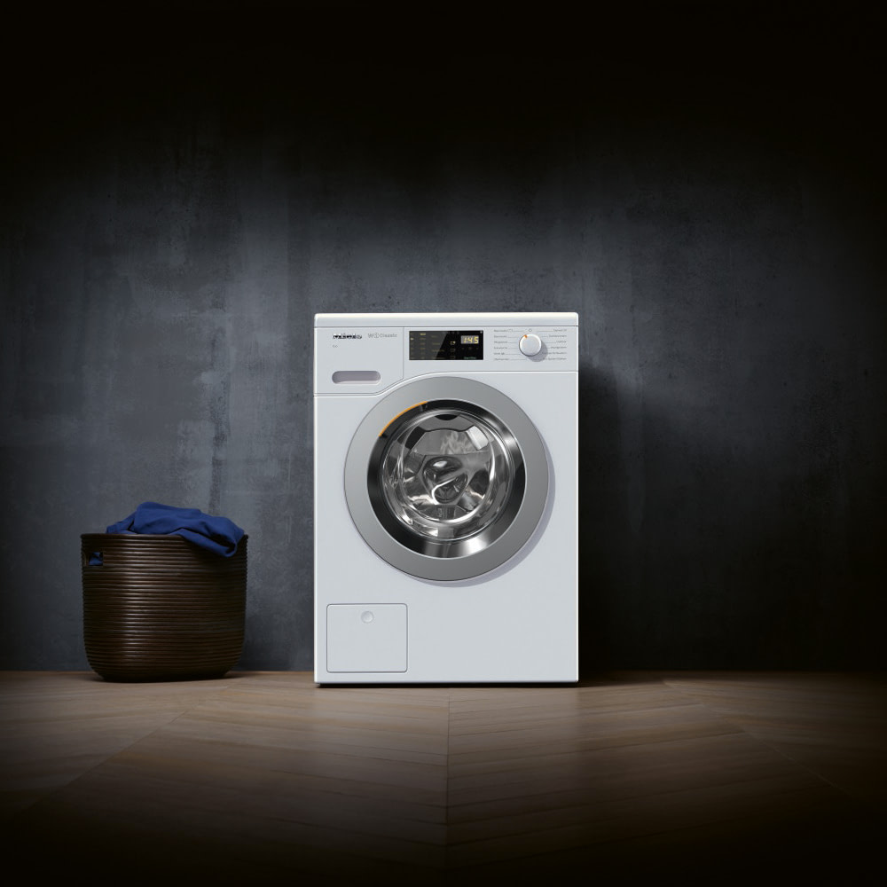 Miele WDB020 7kg Eco Washing Machine 1400rpm WHITE Appliance City