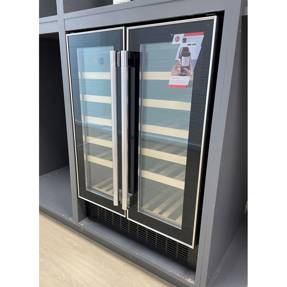 Hoover HWCB60DUKN EX DISPLAY 60cm Freestanding Undercounter Dual Zone