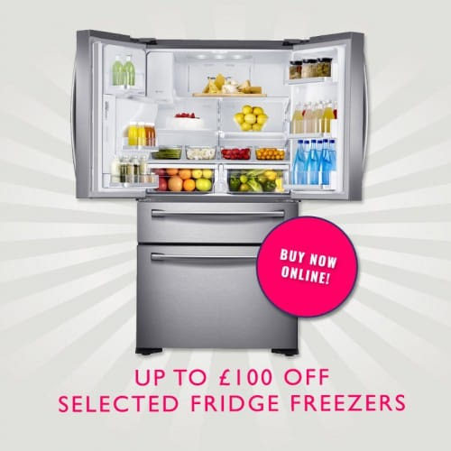 Up to £100 off American Fridge Freezers | Appliance City