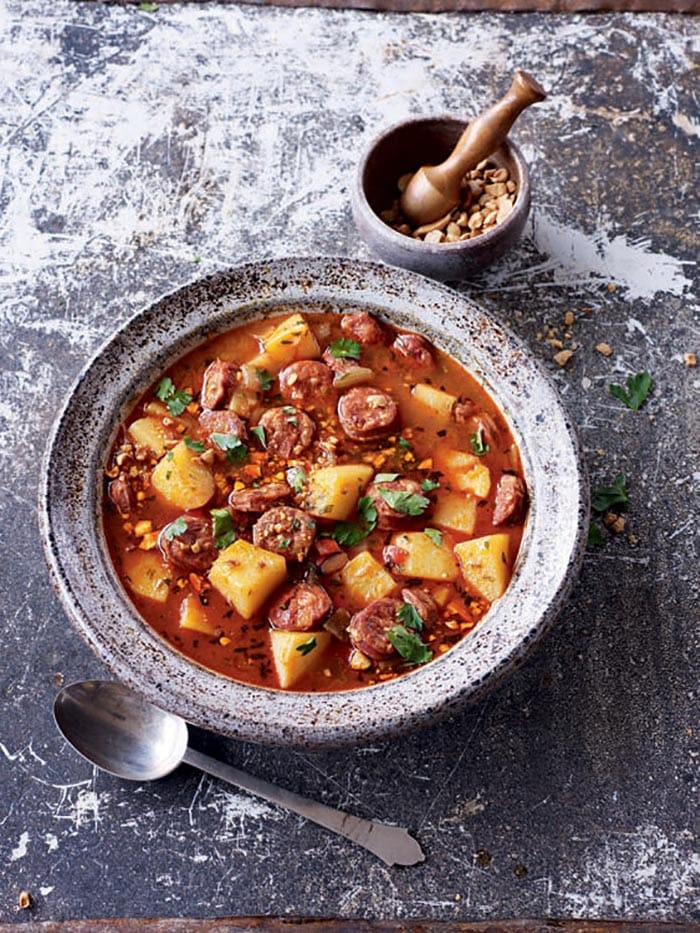 Potato Garlic and Chorizo Soup - Recipes - Appliance City