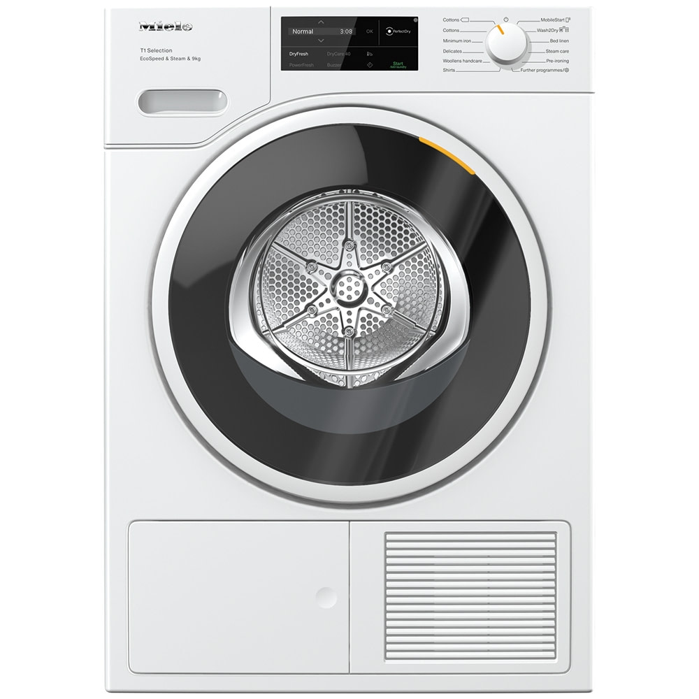 Miele TSL783WP 9kg Heat Pump Condenser Tumble Dryer – WHITE