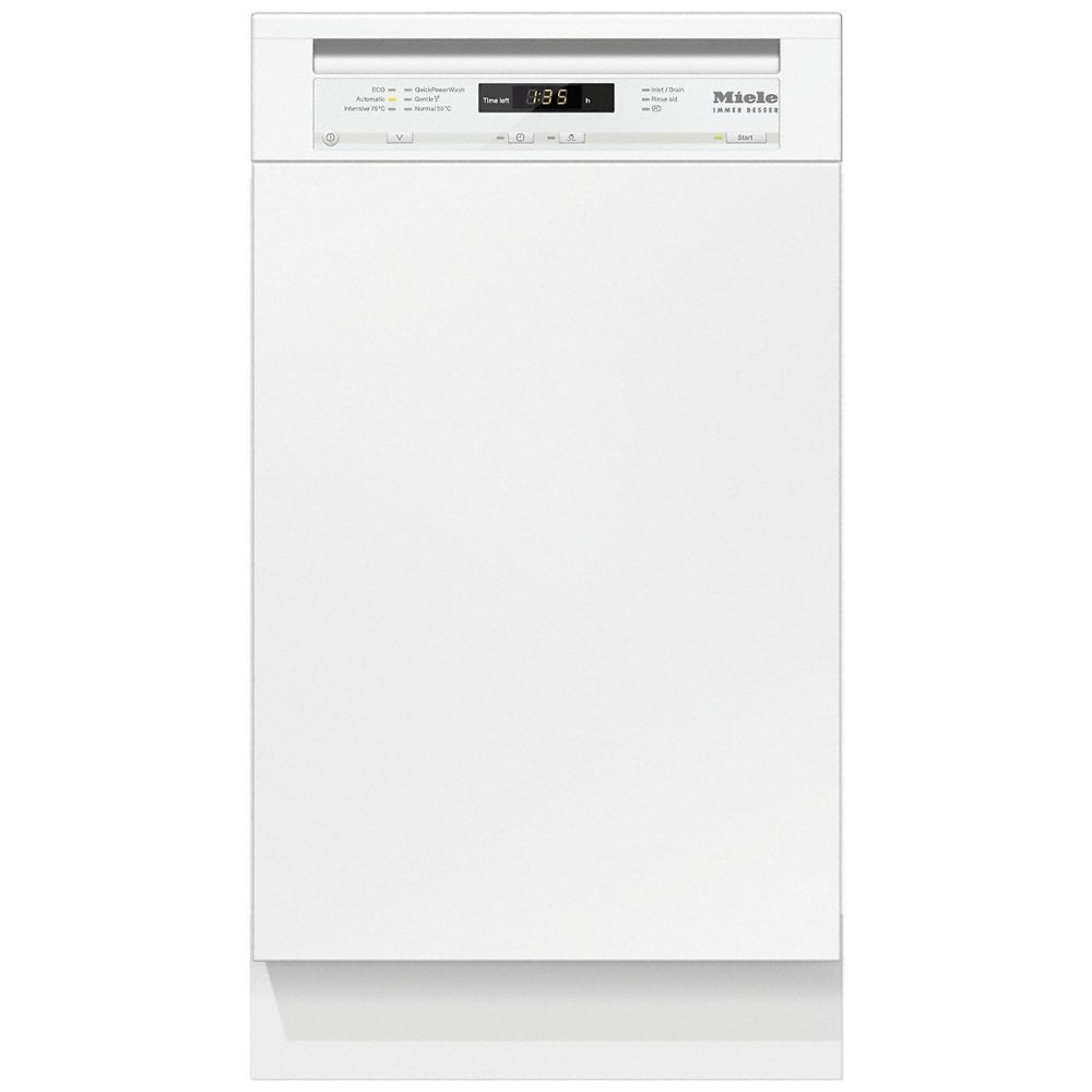 Miele G4722SCIWH 45cm Semi Integrated Slimline Dishwasher – WHITE