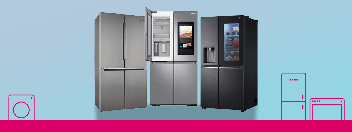 Freezer Style Plumbed In American Style Fridge Freezers - Appliance City