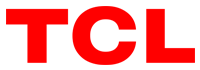 TCL logo in red