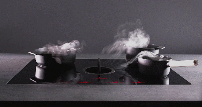 Elica Nikolatesla extractor hob