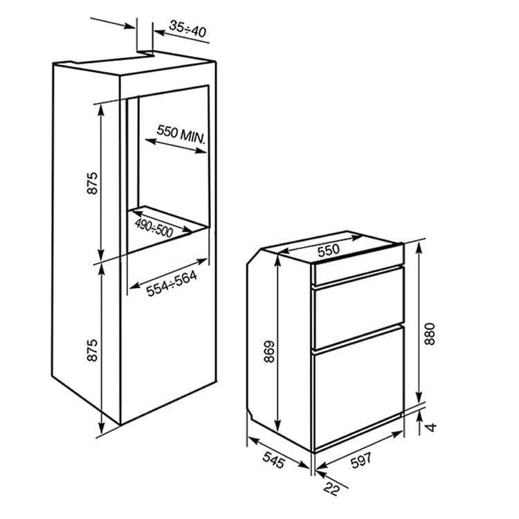 Smeg-DOSF6390X-Install