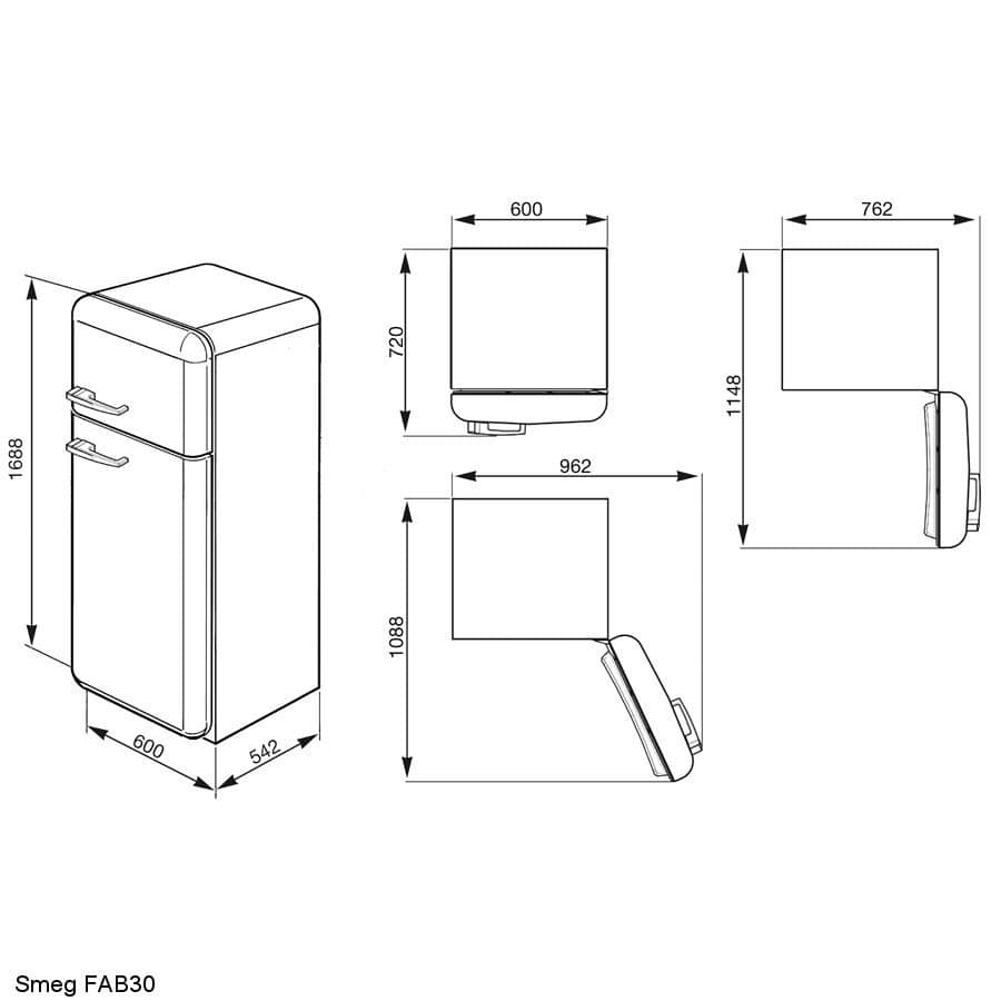Smeg-fab30-dimensions