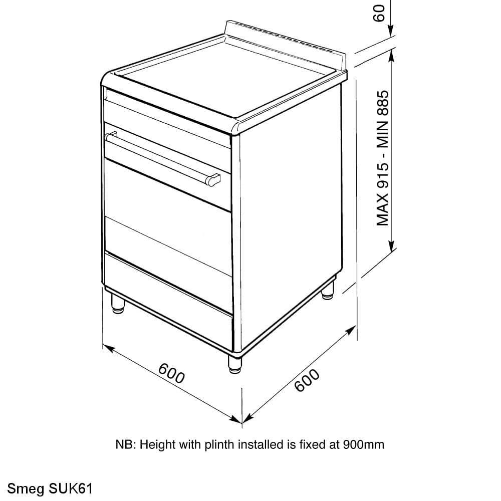 Smeg-suk61-dimensions