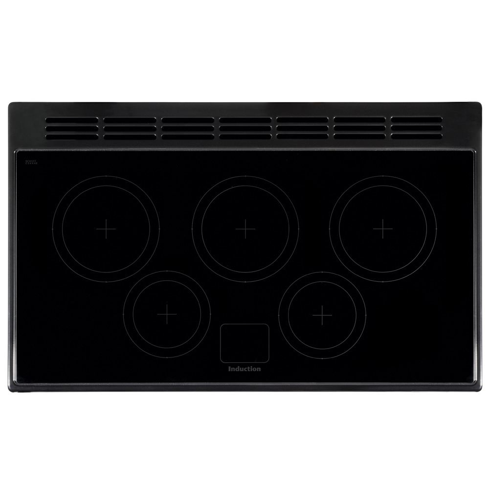rangemaster-classic-100-induction-hob rangemaster range cooker hob with 5 different zones