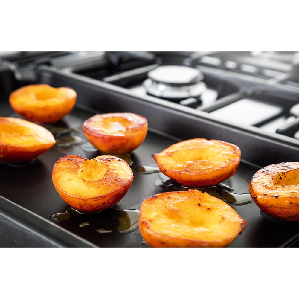 NEXSE110DFSS C.rangemaster.2 Griddle on Rangemaster range cooker duel fuel multi functional hob