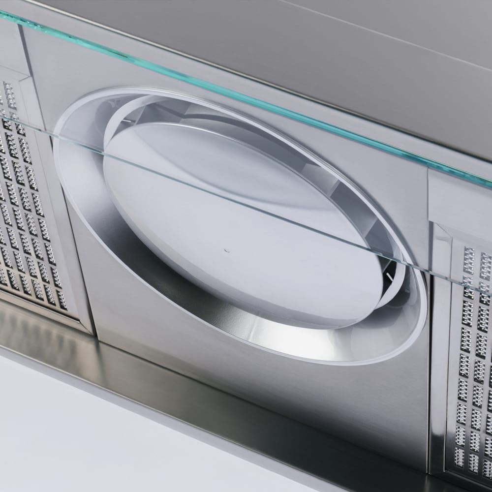 franke-atmos-1000x1000 Close up image of the Franke Atmos extractor