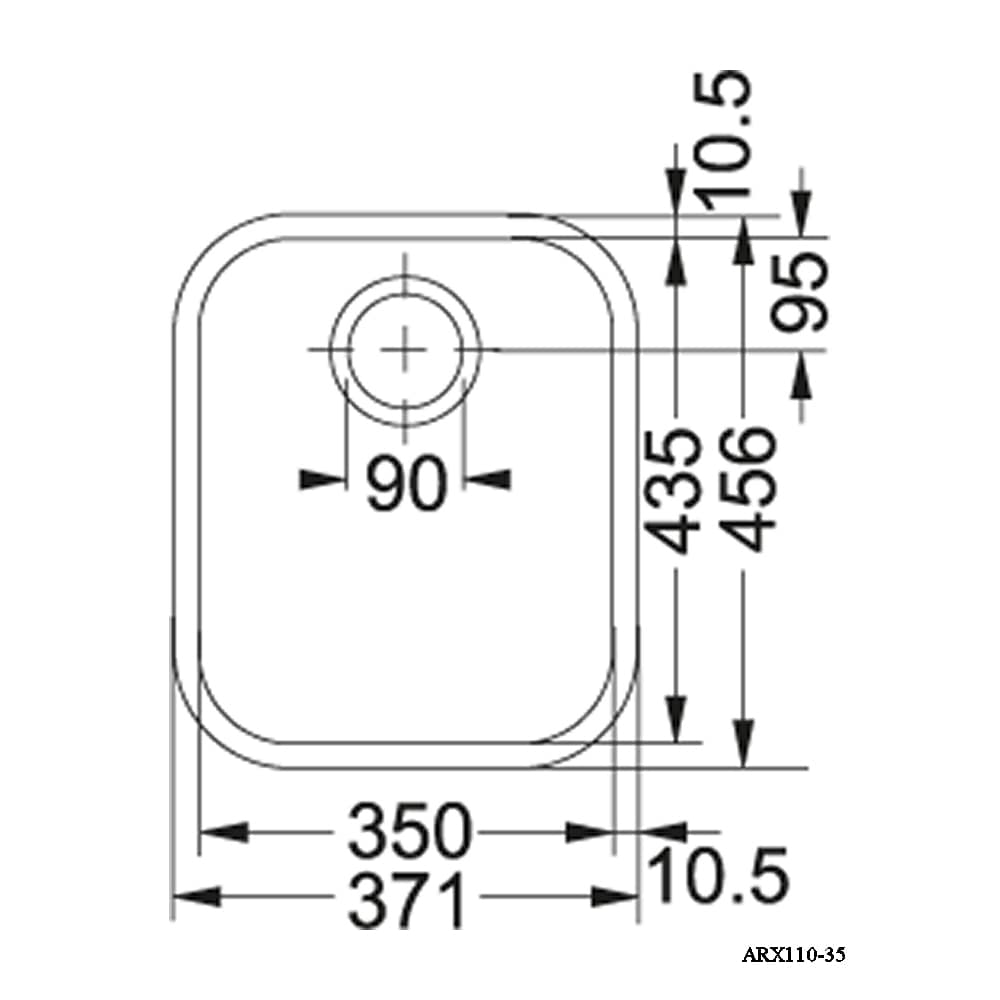Franke-arx110-35-dim