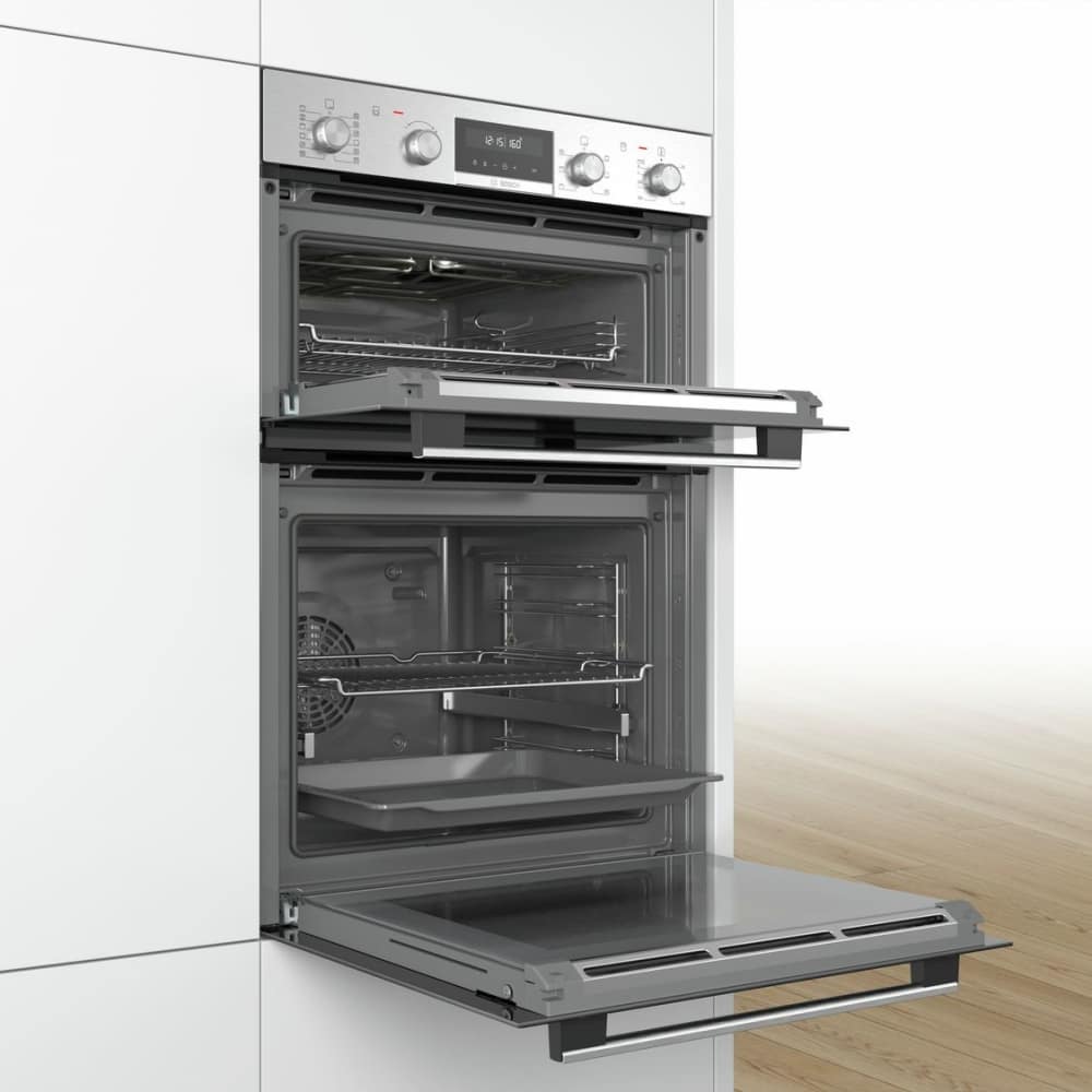 Bosch-mba5785s0b-2 Bosch MBA5785S6B Built In Series 6 Pyrolytic Double Oven – STAINLESS STEEL