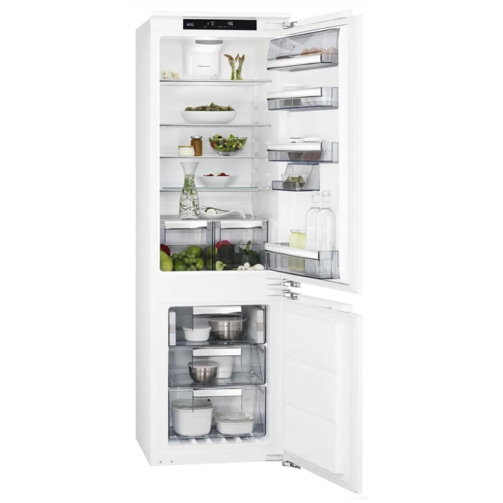 Cページ AEG SCE818E6TC 177cm Integrated 70/30 Frost Free Fridge Freezer