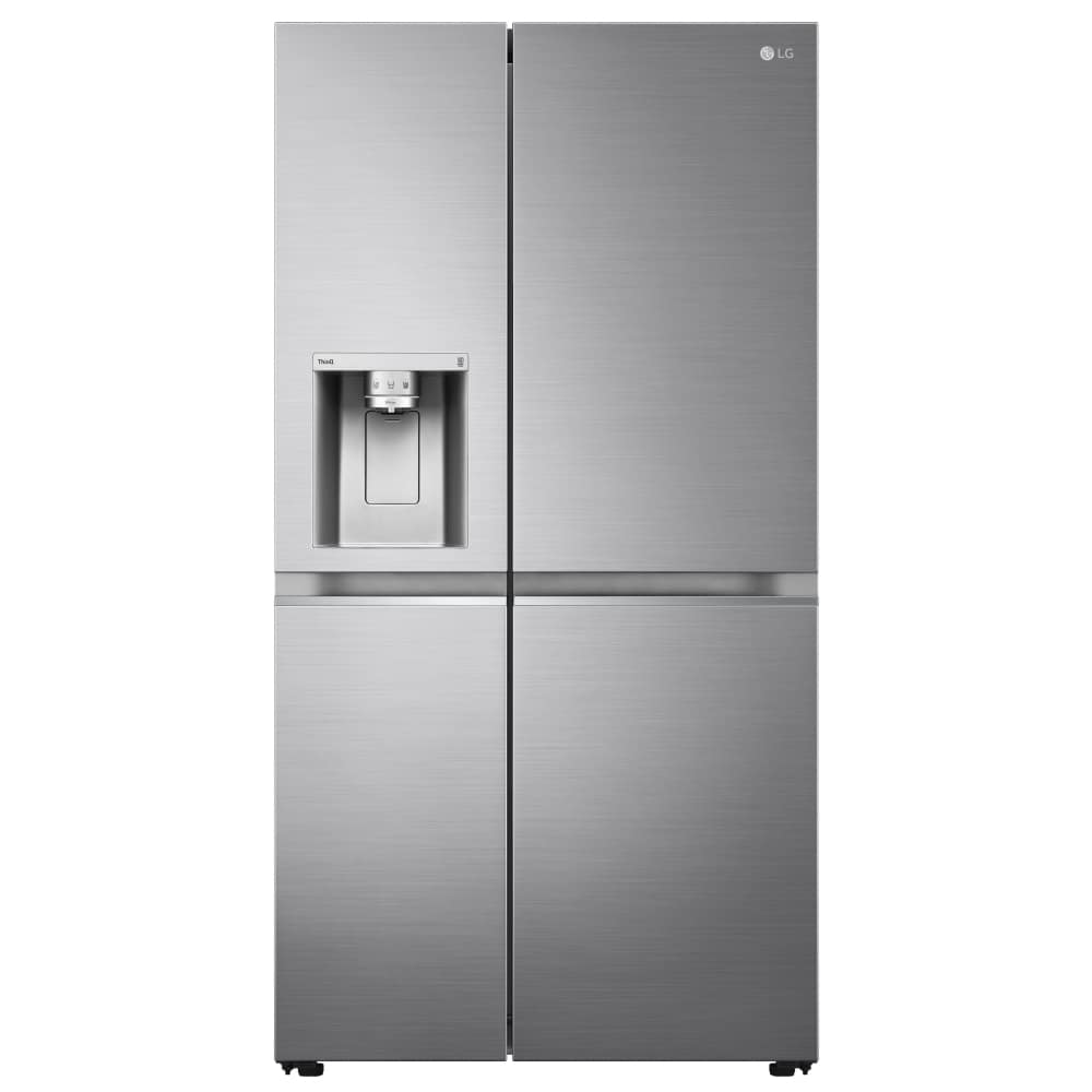 LG-gslv91pzae-1 LG GSLV91PZAE American Fridge Freezer With Non Plumbed Ice & Water – STAINLESS STEEL