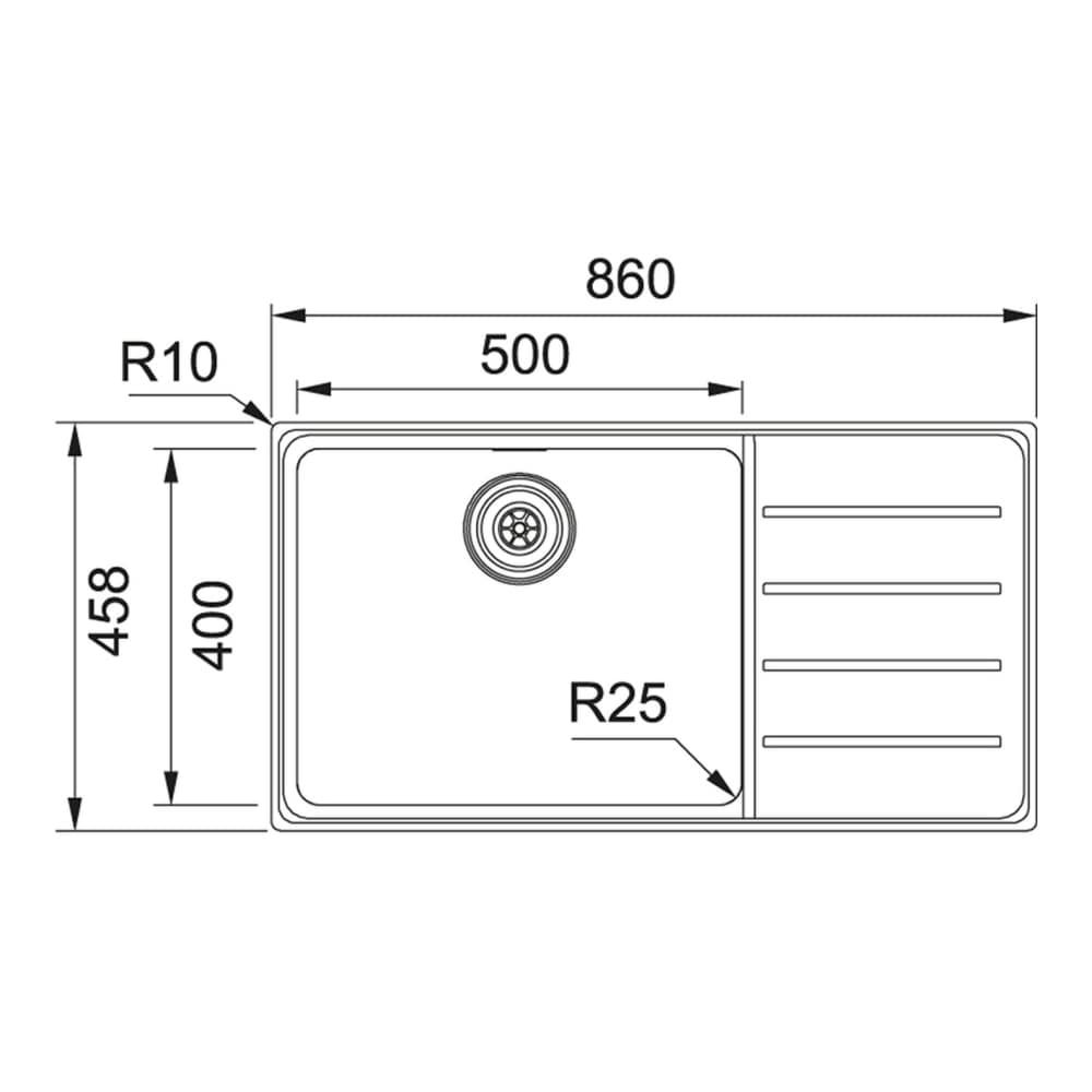 Franke-myx211-ss-rhd-dim
