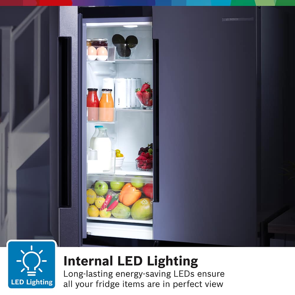 Bosch Carousels-06 Bosch KFN96VPEAG French Style 4 Door Fridge Freezer – SILVER