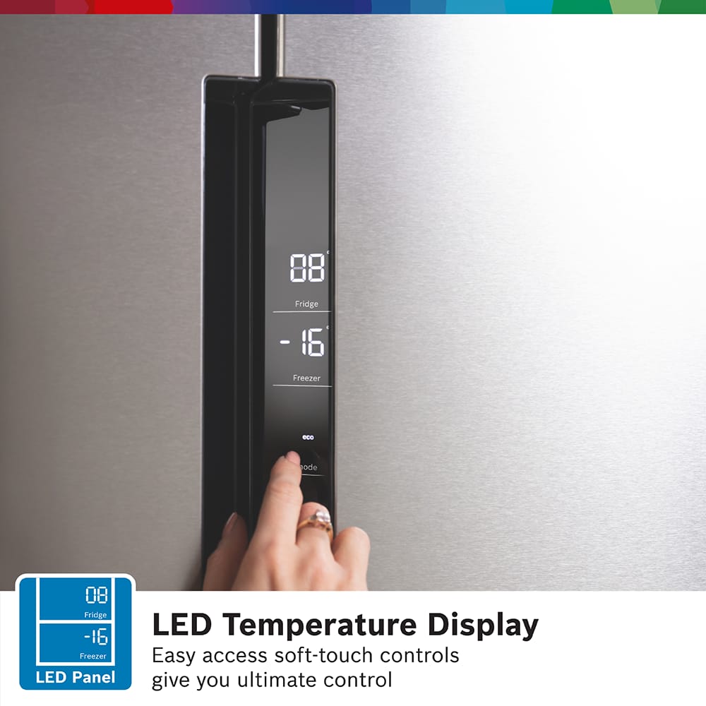 Bosch Carousels-11 Bosch KFN96VPEAG French Style 4 Door Fridge Freezer – SILVER