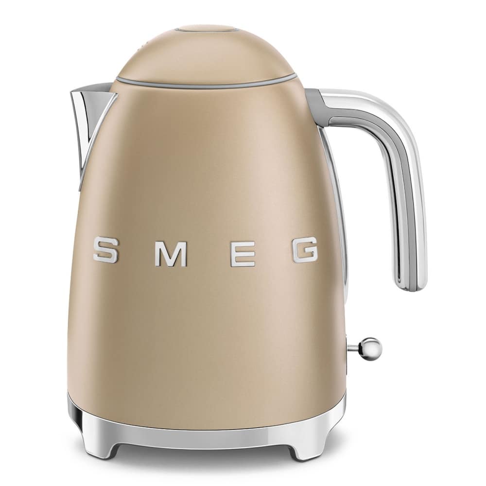 Smeg-klf03chmuk-1 matt champagne smeg kettle