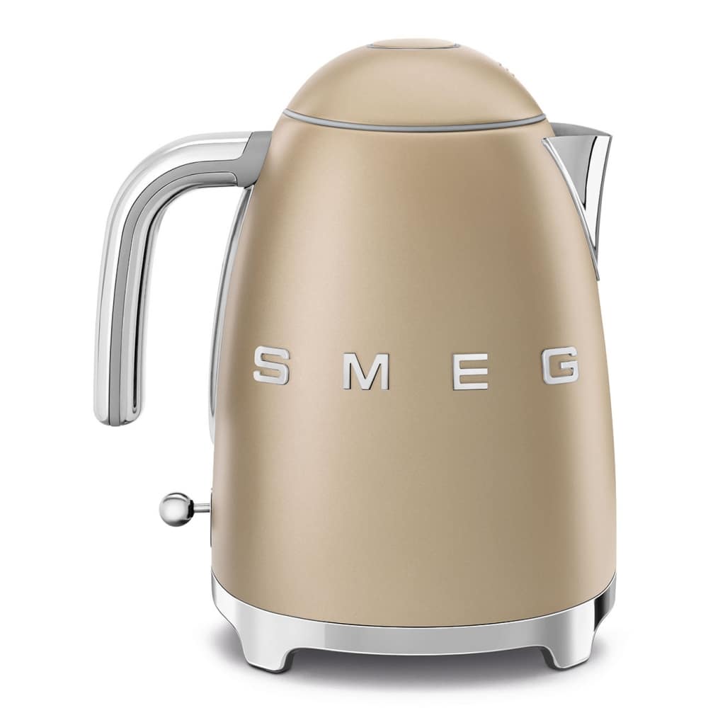 Smeg-klf03chmuk-7 matt champagne smeg kettle