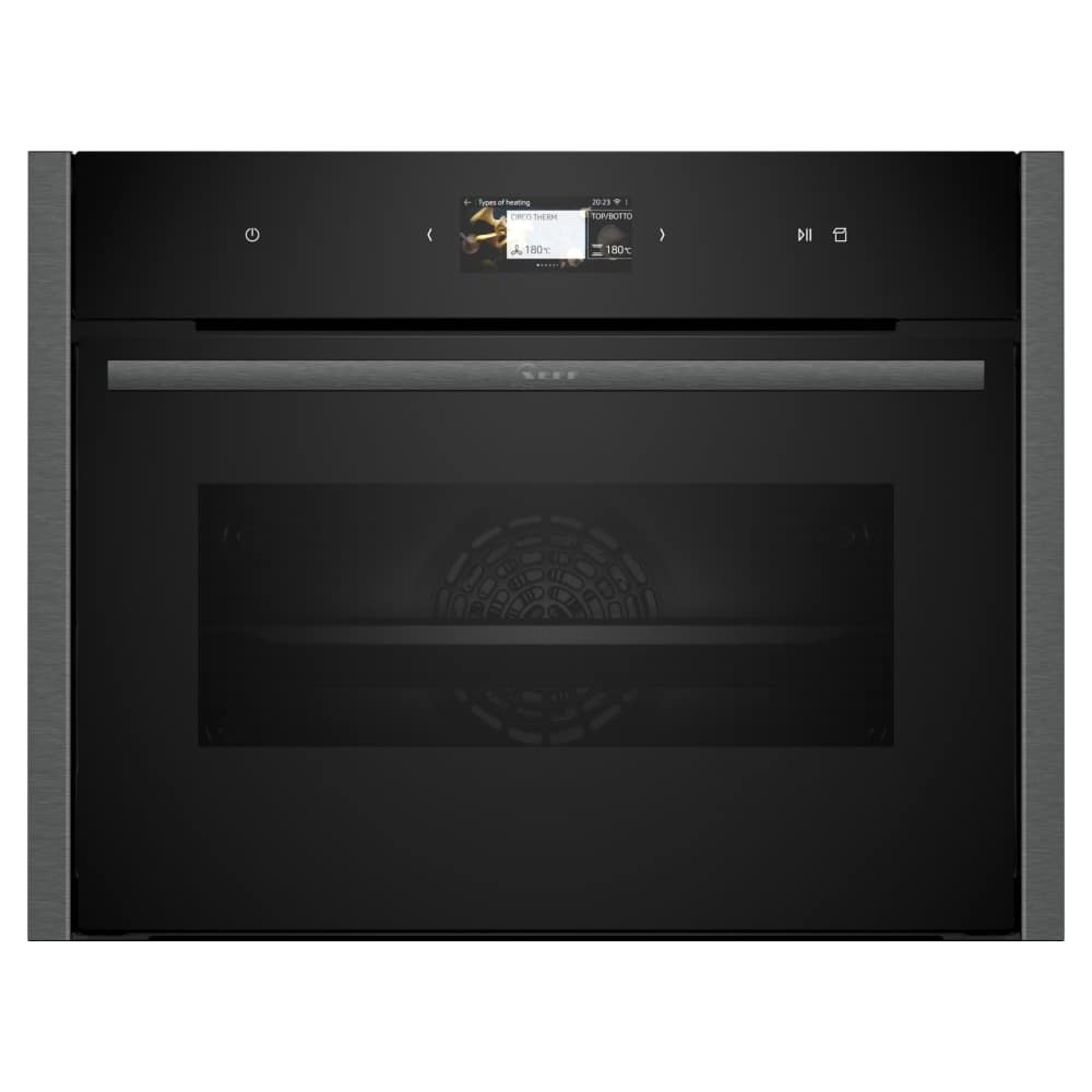Neff-c24fs31g0b-1 Neff C24FS31G0B N90 Compact Steam Combination Oven