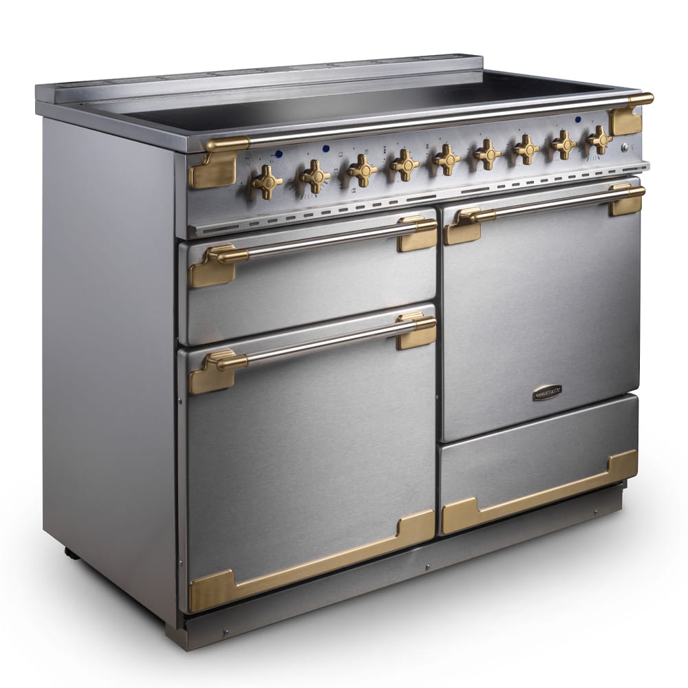Elise Luxe 110 Induction Stainless Steel with Antique Brass trim 5