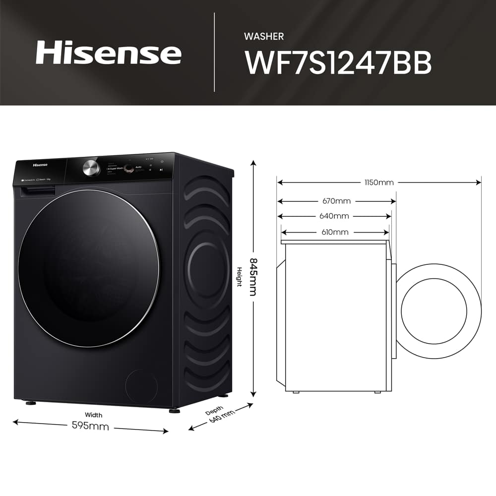 Hisense WF7S1247BB 15