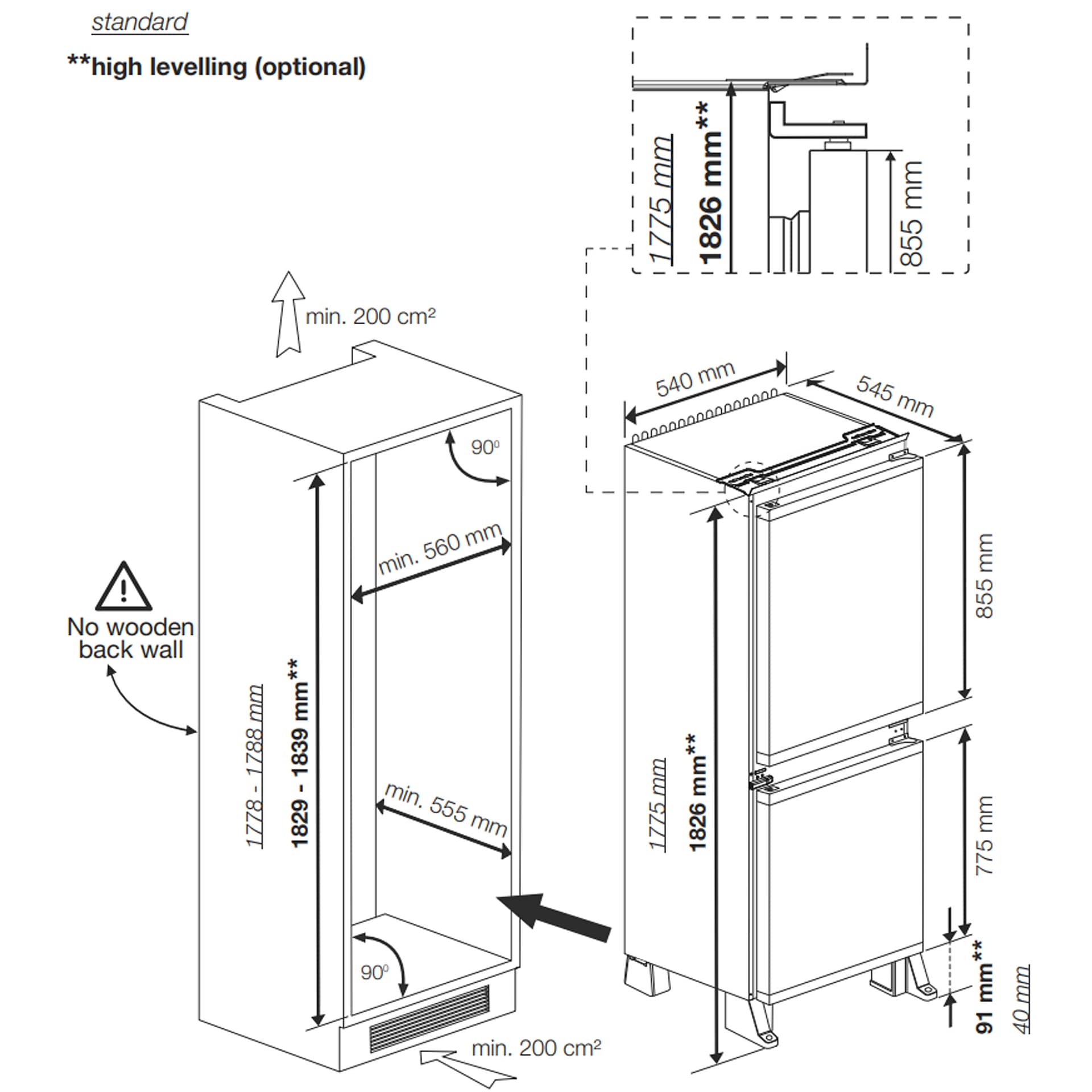 Hotpoint HPKH 1262B4 UK Product Spec Image 2000x2000