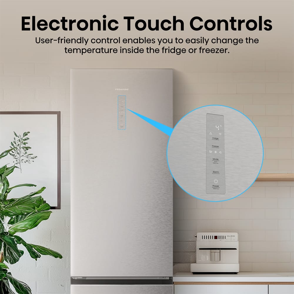 11 RB5P410SACCUK Fridge Freezer Electronic Touch Controls 1000x1000