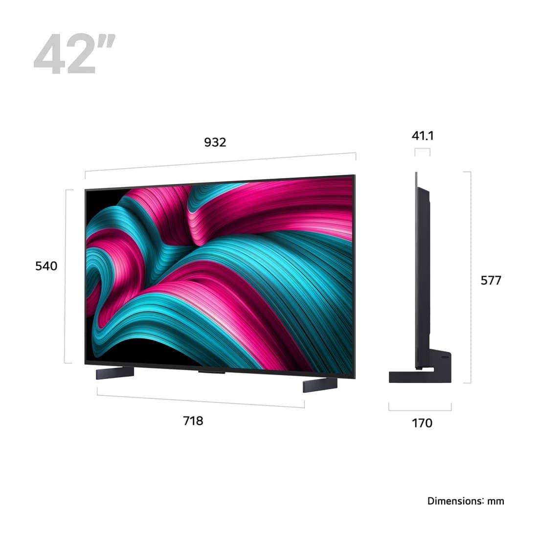 LG-tv-2025-OLED42C54LA-2