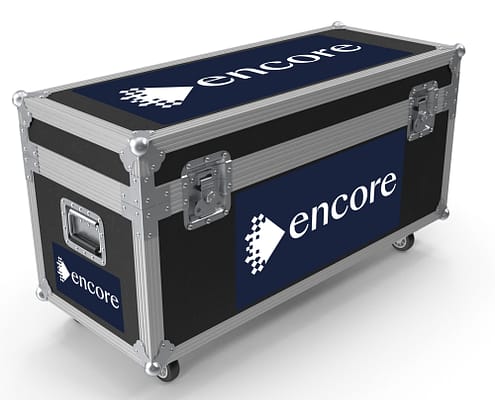 Professional Case ID Labels for Flight Cases Custom Fight Case ID label for touring, AV and production equipment identification
