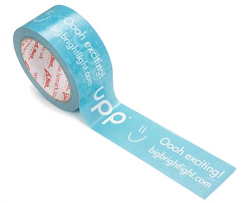Vinyl Printed Tape | Colours - 1 (Blue) | Reverse Print