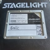 Le Mark PAL Label applied to a branded flight case for durable equipment identification