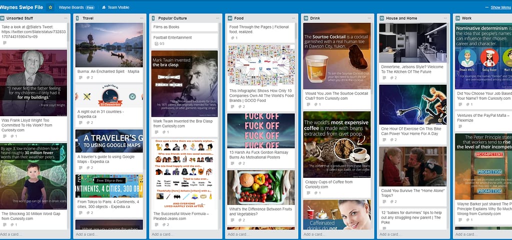 Trello board