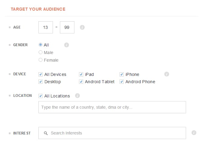 Stumbleupon Targeting