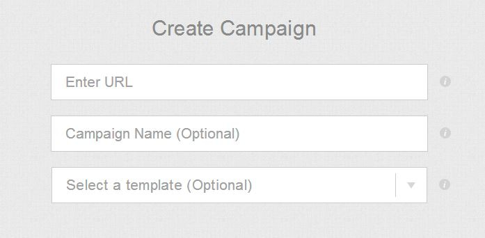 StumbleUpon Create Campaign