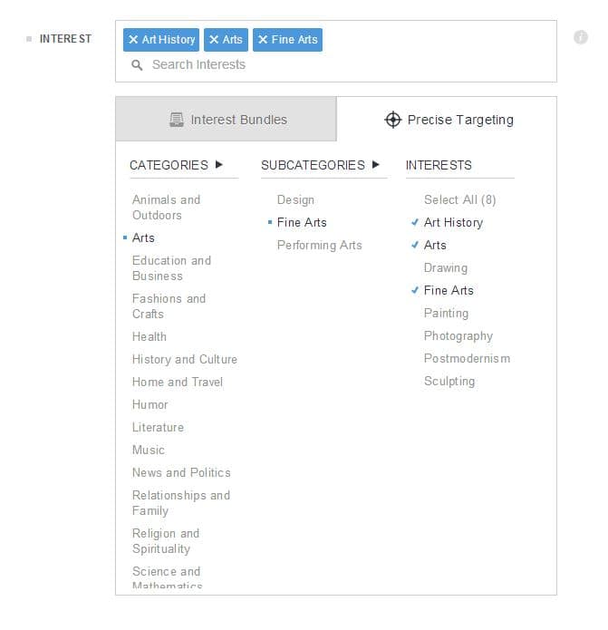 StumbleUpon Precise Targeting