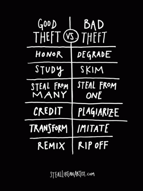 Steal like an artist