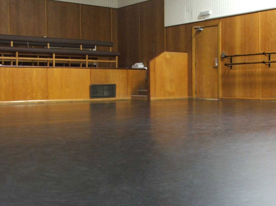 Woodland Sprung Dance Floor at Marron Theatre Arts Le Mark Floors