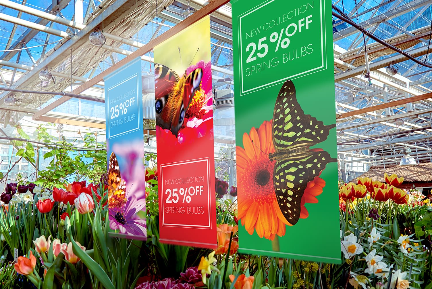Blow 510 PVC Semi Coated Double Sided Blockout Indoor Banner 510gsm