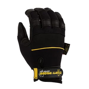 Dirty Rigger Leather Grip Rigger Glove (Back)