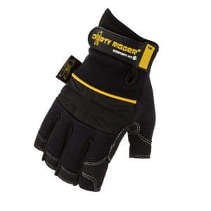 Dirty Rigger Comfort Fit Fingerless Rigger Glove