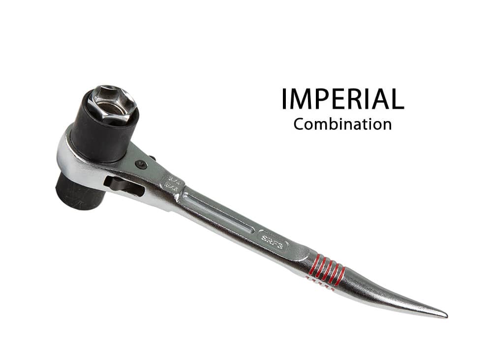 Imperial New Dirty Rigger 4-in-1 Podger Ratchet 4 Way Wrench US Style V2 